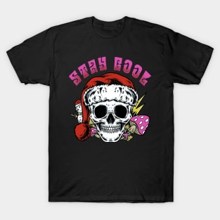 STAY COOL XMAS SKULL T-Shirt